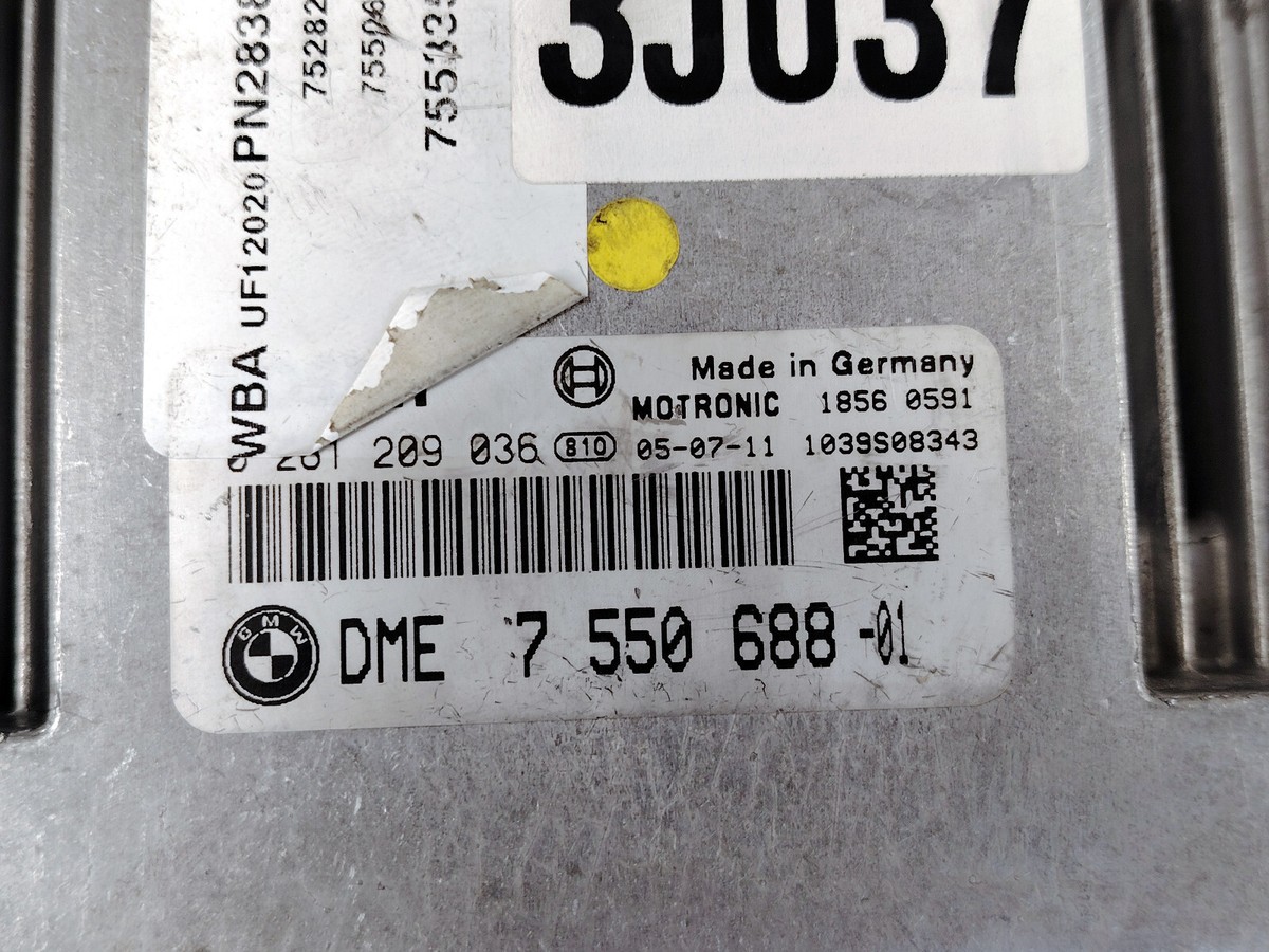BMW 1 / 3 SERIES 116i e87 ENGINE CONTROL MODULE UNIT DME