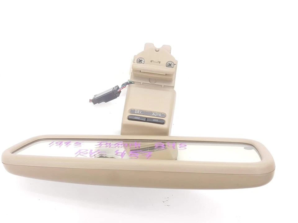 Espejo retrovisor Infiniti Q45 1995 - atenuación automática OEM beige tostado Foto 2 de 4