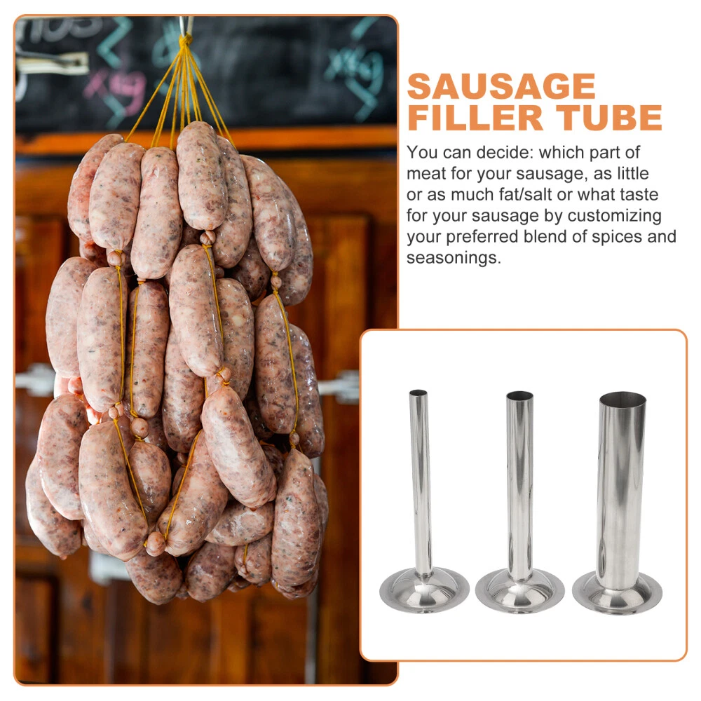 3 Pcs Meat Stuffing Making Supplies Lem Tubes