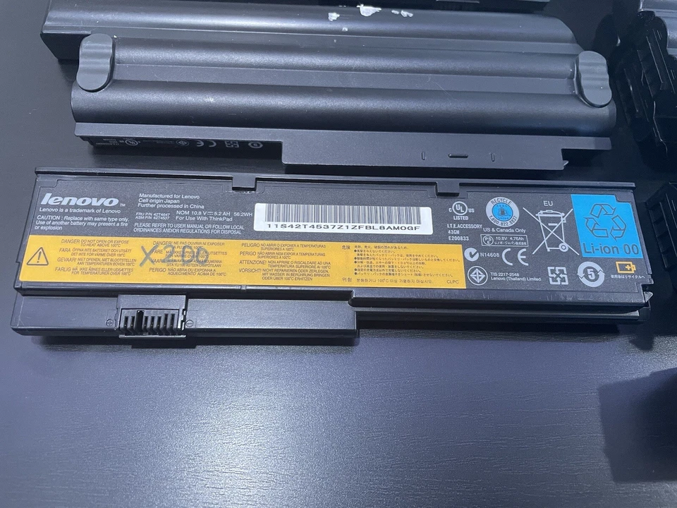 联想 Thinkpad 戴尔 Latitude 电池套装(19 块电池!) — 第 3/4 张图片