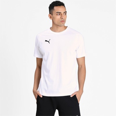 Puma Herren LIGA Casuals Tee Weiß Baumwolle Shirt TShirt T-Shirt Größe XXL NEU