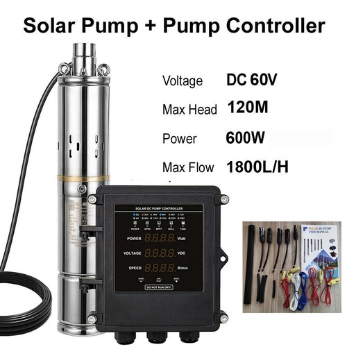 3 in Solar Pump Submersible Pump Bore Deep Well Water Pump+MPPT Controller DC - Picture 18 of 19