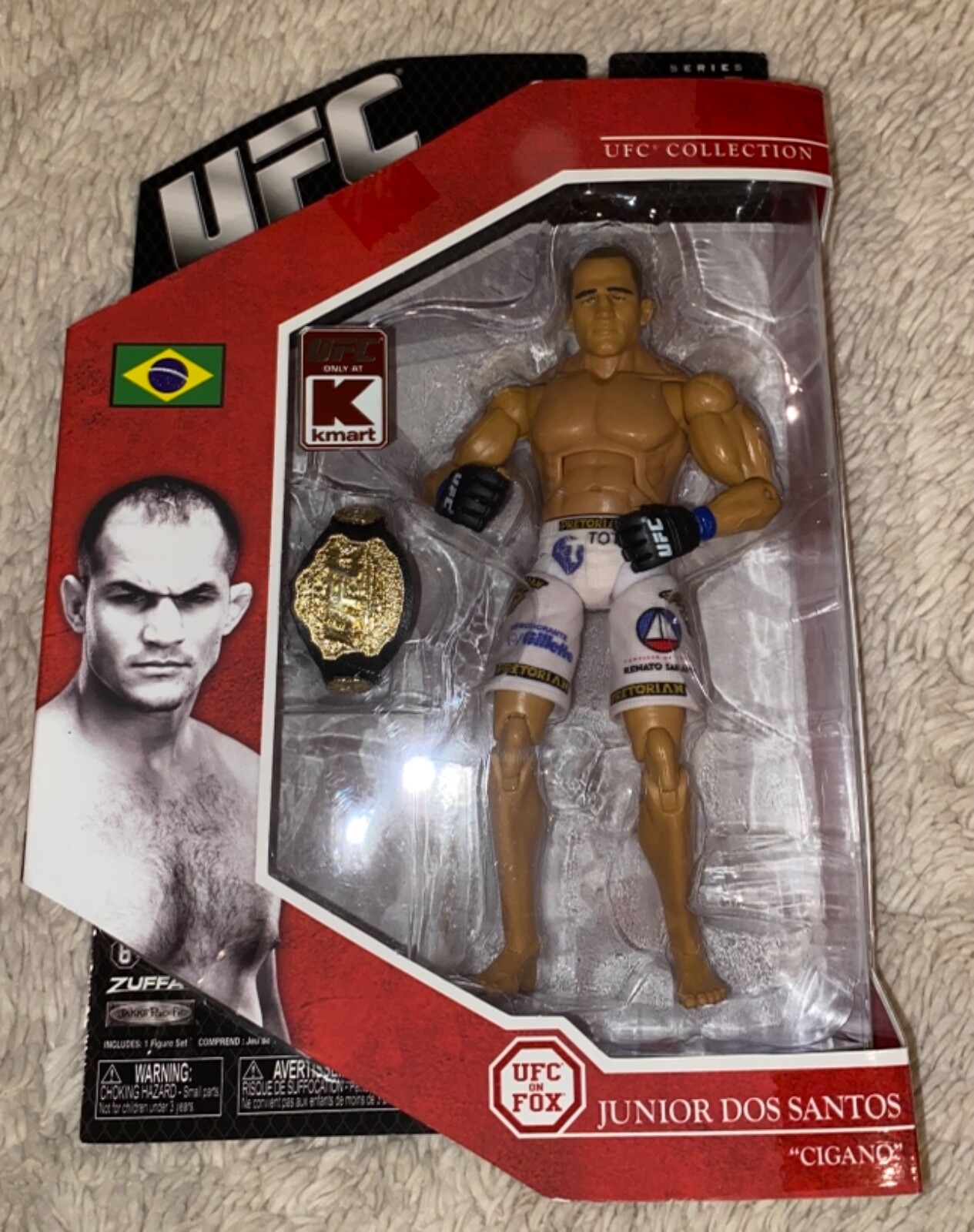 Junior Dos Santos UFC Ultimate Fighting Championship Action Figure-Series 2