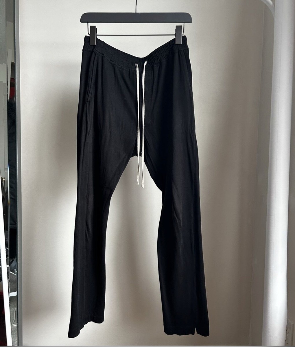Rick Owens DRKSHDW Black Berlin Lounge Pants Sweatpants Rick Owens DRKSHDW Black Berlin Lounge Pants Sweatpants