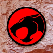 ThunderCats Lion-O Logo Thunder Cats Sticker 80's cartoon Retro