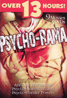 Psycho-rama (DVD/3 disc/9 movies) (777966898292)
