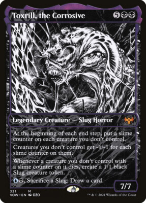 MTG Toxrill, the Corrosive - Innistrad: Crimson Vow #321 | eBay