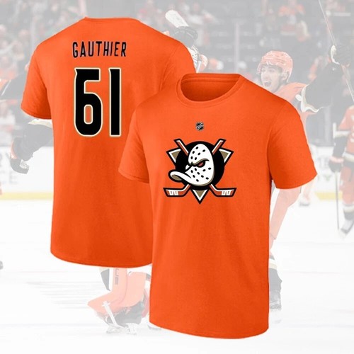 HOT SALE - Cutter Gauthier #61 Anaheim Duck 2025 Name & Number Gift For Fans - Picture 10 of 10