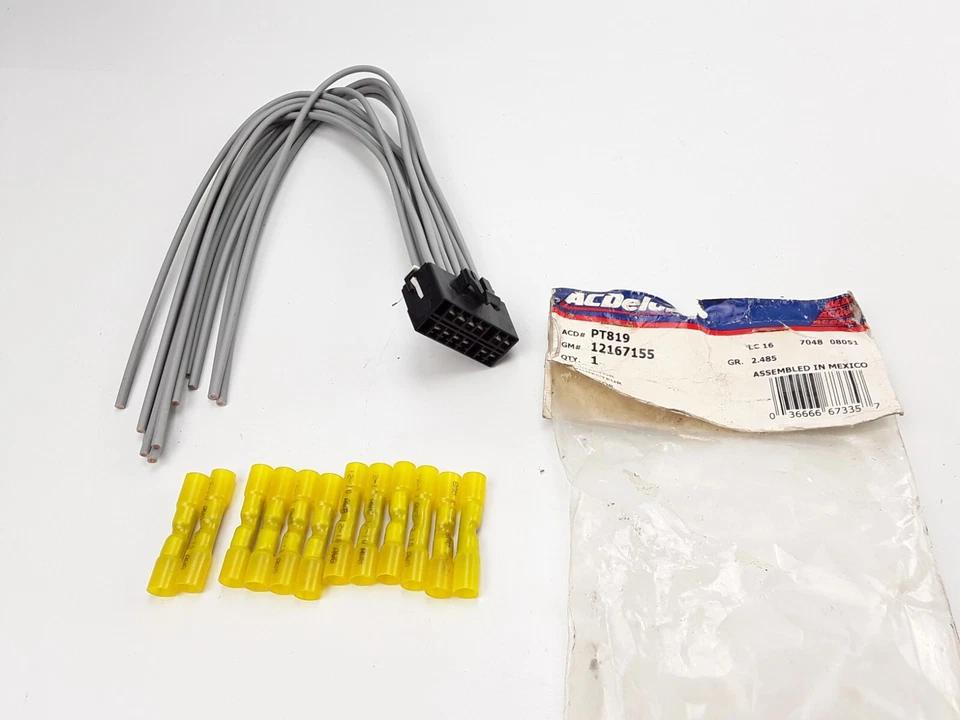 Headlight Switch Connector Door Jamb FITS GMC SAVANA 1996 97 98 99 00 2001 2002 - Image 2 of 4