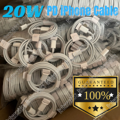 PD USB Type C Fast Charger 3/6FT Cable For iPhone14 13 12 11 Pro Max XR XS Lot