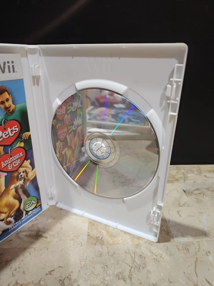 The Sims 2: Pets (Nintendo Wii, 2007) Authentic Complete In Box - Image 4 of 4