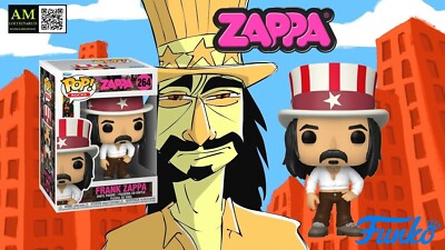 Funko Pop! Rocks N°264 Frank Zappa - Neuf En Boîte Scellée