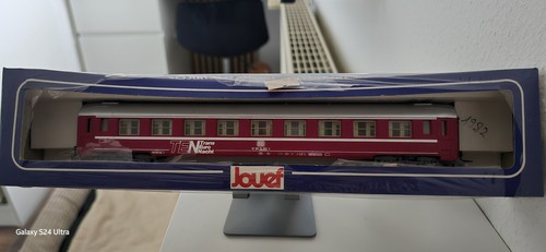 E226 Jouef H0 5714 Personenwagen Schlafwagen TEN TransEuroNacht 75 401-3 DB | Zustand: Neu