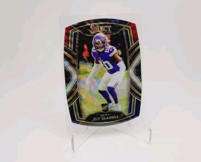 JEFF GLADNEY 2020 Panini Select Club Level Multi Color Prizm Rookie D/C VIKINGS