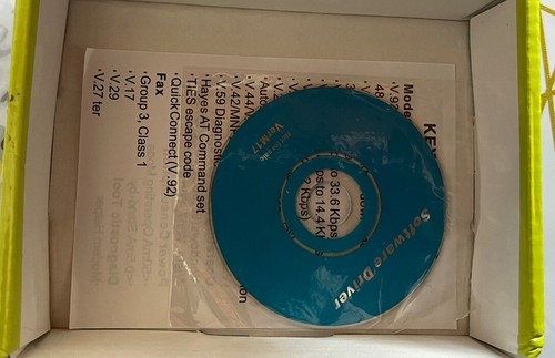Fax Modem Dual Port USB2.0 56K External Modem Driver For Win 7/Win 8/Win 10/ ZTS - Picture 10 of 10