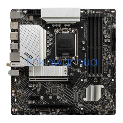 For MSI PRO B760M-A WIFI DDR4 II Motherboard LGA1700 +DisplayPort