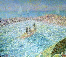 Roberto masia olio su tela (fusionismo)