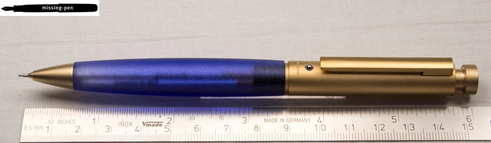 Pelikan LEVEL DUO-Pen / Twin-Pen en el raro color dorado - azul  Foto 3 de 4