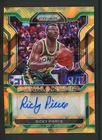 2021-22 RICKY PIERCE AUTO PANINI PRIZM PENMANSHIP ICE CRACKED ORANGE AUTOGRAPHS