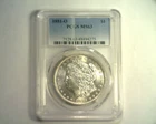 1881-O MORGAN SILVER DOLLAR PCGS MS63 NICE ORIGINAL COIN PREMIUM QUALITY PQ