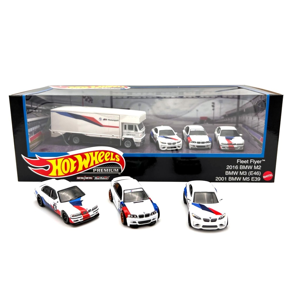 Hot Wheels Premium BMW Motorsport Collector Set M2 M3 E46 M5