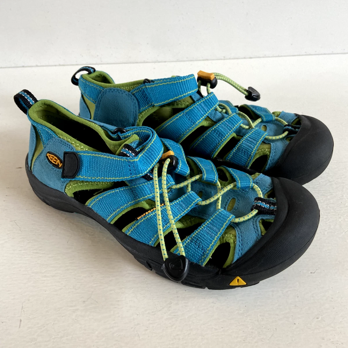 Keen Newport H2 Sport Trail Hiking Sandals Teal Green Black Womens