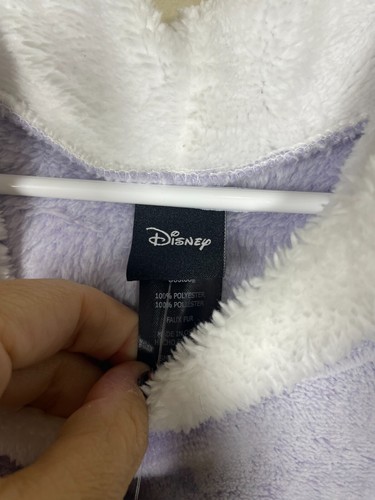 Disney Sleepwear Girls Nightgown with Hood Small Purple Mini Mouse New! - Picture 4 of 5