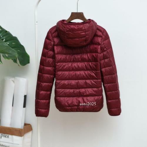 Womens Ultralight Down Jacket Plus Size Outdoor Portable Puffer Outerwear Coat L - Picture 7 of 26