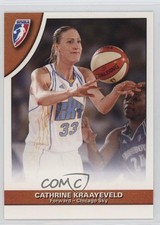2010 Rittenhouse WNBA Cathrine Kraayeveld Erin Thorn #6 19h4