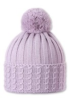 Sterntaler Baby MäDchen BommelstrickmüTze Flieder GrößE