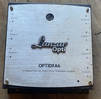 Lanzar Opti OPTIDFA6 6 Channel Amp See Photos And Description