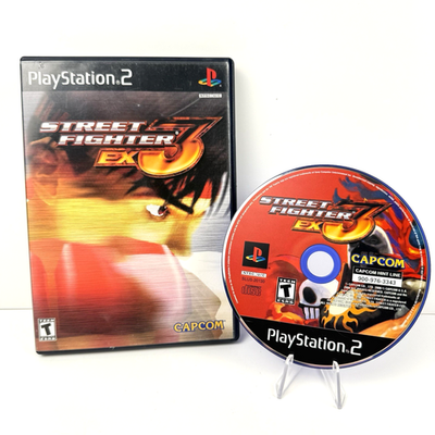 #ad Street Fighter EX3 Sony PlayStation 2 2000 PS2 Tested Working $14.99