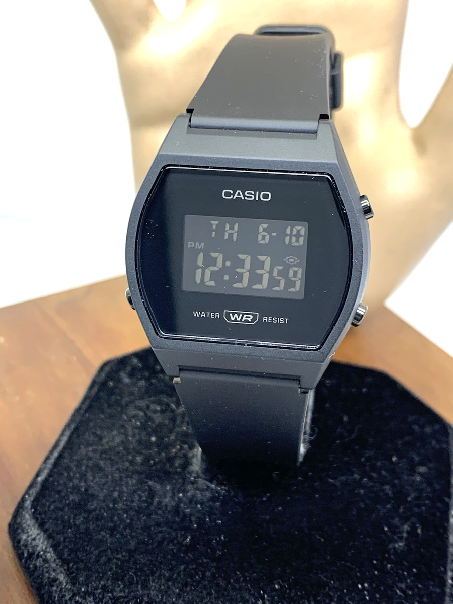 Casio Women\'s Watch LW204 Quartz Digital Sport Black Resin Strap 3294 35mm Casio LW-204 Digital Watch Womens 35mm Black Resin WR50M  main image 2