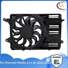 Radiator Cooling Fan Assembly For Chevrolet Malibu 1.5L l4 2021-2022 85109578