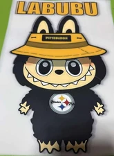 10"W x 6"H Custom Print DTF Direct to Film Heat Transfer Taking out the trash