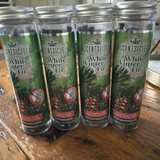 Scentsicles White Winter Fir Scented 4 Count- 24 Ct. Scented Ornaments  Hooks