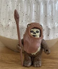 Wicket W Warrick Ewok 1984 Kenner Star Wars ROTJ COMPLETE w/Spear+Cowl