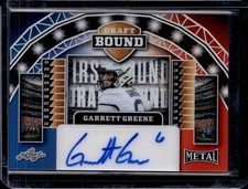 2025 Leaf Metal #DB-GG1 Garrett Greene Draft Bound Prismatic RWB 3/3