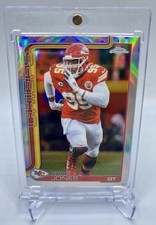 2025 Topps Chrome Football Chris Jones Refractor #153 Kansas City Chiefs