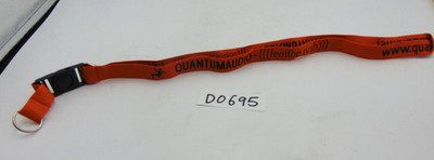 Quantum  Car Audio Speakers Advertising Lanyard Round Neck Detachable Feel Rush