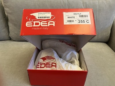 Edea Ice Fly 255C Ice Skate Boots, White