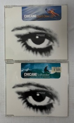 Chicane 2x CD Single Lot Saltwater & Don t Give Up