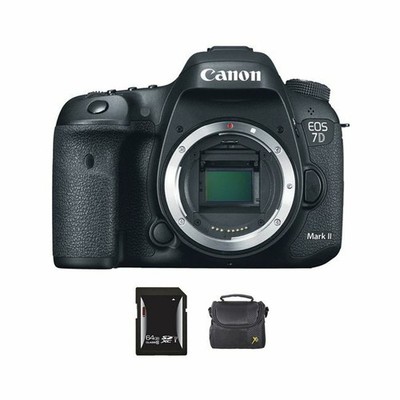 Canon EOS 7D Mark II DSLR Camera + 64GB & Case