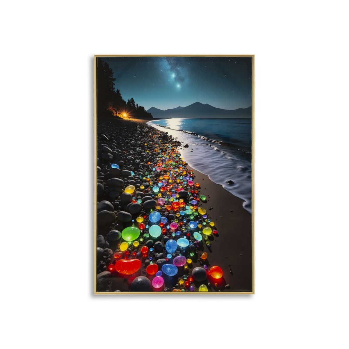 Tableau imprimé Colors II 60x90cm : la solution idéale pour réveiller un mur blanc et triste