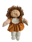 1986 Cabbage Patch Kids Doll Auburn Red Cornsilk Hair Brown Eyes Ponytail HM14