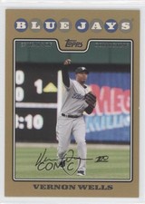 2008 Topps Gold Border 1799/2008 Vernon Wells #520 0dg