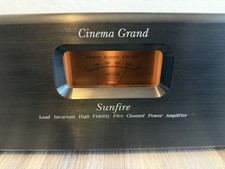 Sunfire Cinema Grand Power Amplifier 5 Channe...