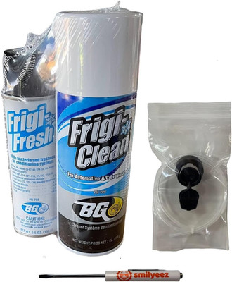 BG Frigi-Clean Aerosol AC Evaporator Cleaner and Frigi-Fresh Kit with Evaporatin