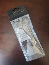 Gingher 6" Knife Edge Applique Scissors G-6R Duck Bill Made in Italy