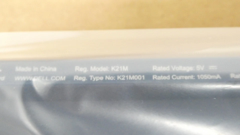 Dell Latitude 7350 US ENGLISH Navy Detachable Backlit Travel Keyboard K21M001 - Image 3 of 4